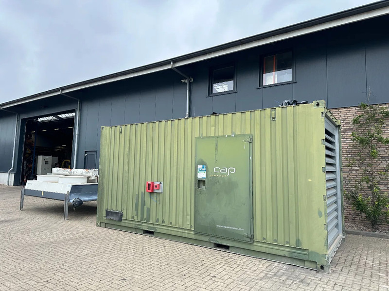SDMO Detroit Leroy Somer 800 kVA Silent generatorset in 20 ft container 1639 hours ! - مجموعة المولد: صورة 1 SDMO Detroit Leroy Somer 800 kVA Silent generatorset in 20 ft container 1639 hours ! - مجموعة المولد: صورة 1