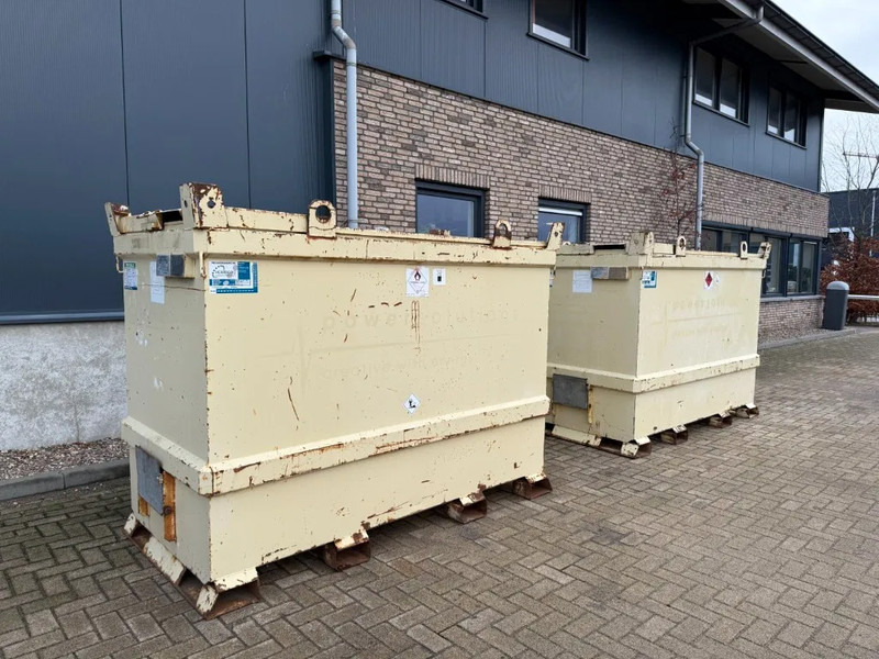 Tolsma Kiwa IBC 3000 liter Dieseltank Brandstoftank - حاوية شحن: صورة 3 Tolsma Kiwa IBC 3000 liter Dieseltank Brandstoftank - حاوية شحن: صورة 3