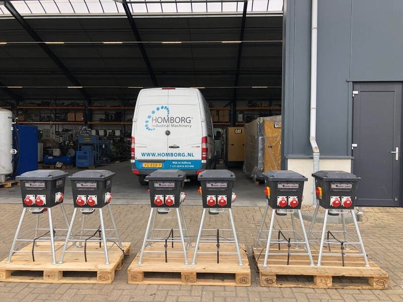 Vello Rubber-56.2 Stroomverdeelkast Zwerfkast Paddestoel 63 Ampère Nieuw ! - مجموعة المولد: صورة 2 Vello Rubber-56.2 Stroomverdeelkast Zwerfkast Paddestoel 63 Ampère Nieuw ! - مجموعة المولد: صورة 2
