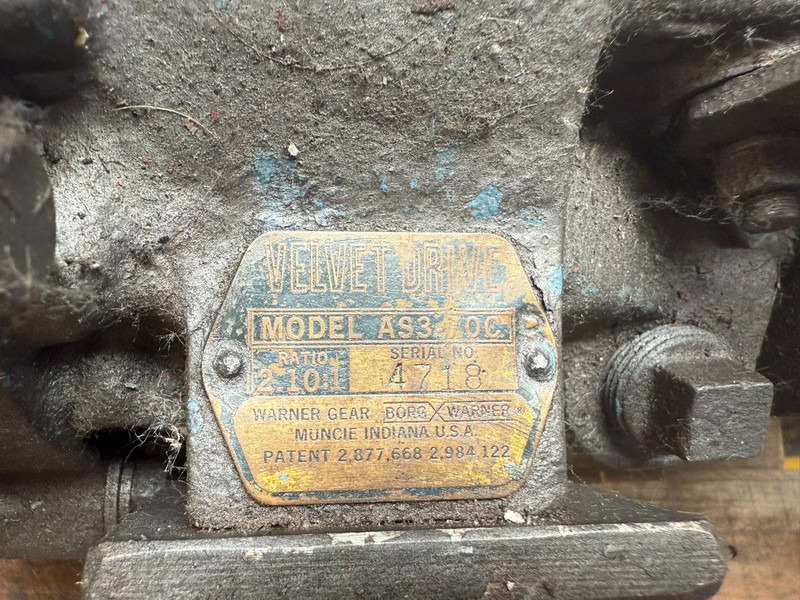 Velvet Drive AS3 70C Keerkoppeling Ratio 2.10:1 Gearbox - محرك - معدات المناولة: صورة 3 Velvet Drive AS3 70C Keerkoppeling Ratio 2.10:1 Gearbox - محرك - معدات المناولة: صورة 3