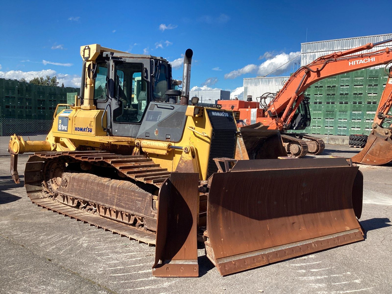 Komatsu D61 PX-15 E0 Ripper Raupe 6 Wege Schild Trimble - بلدوزر: صورة 1 Komatsu D61 PX-15 E0 Ripper Raupe 6 Wege Schild Trimble - بلدوزر: صورة 1