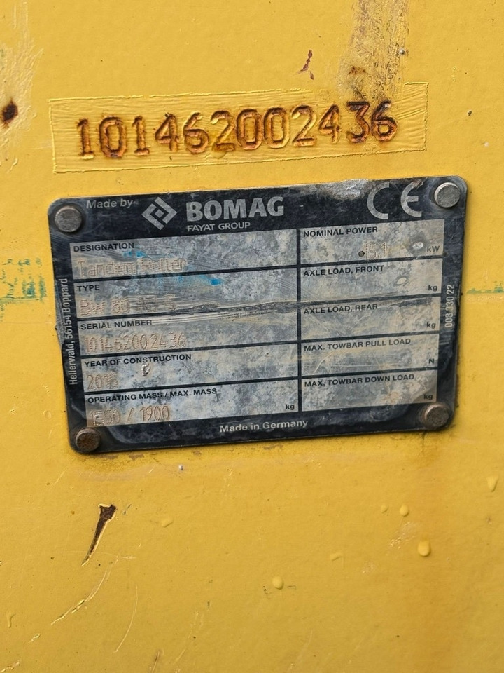 Bomag BW 80 AD-5 - رَصَّاص الطرق: صورة 4 Bomag BW 80 AD-5 - رَصَّاص الطرق: صورة 4