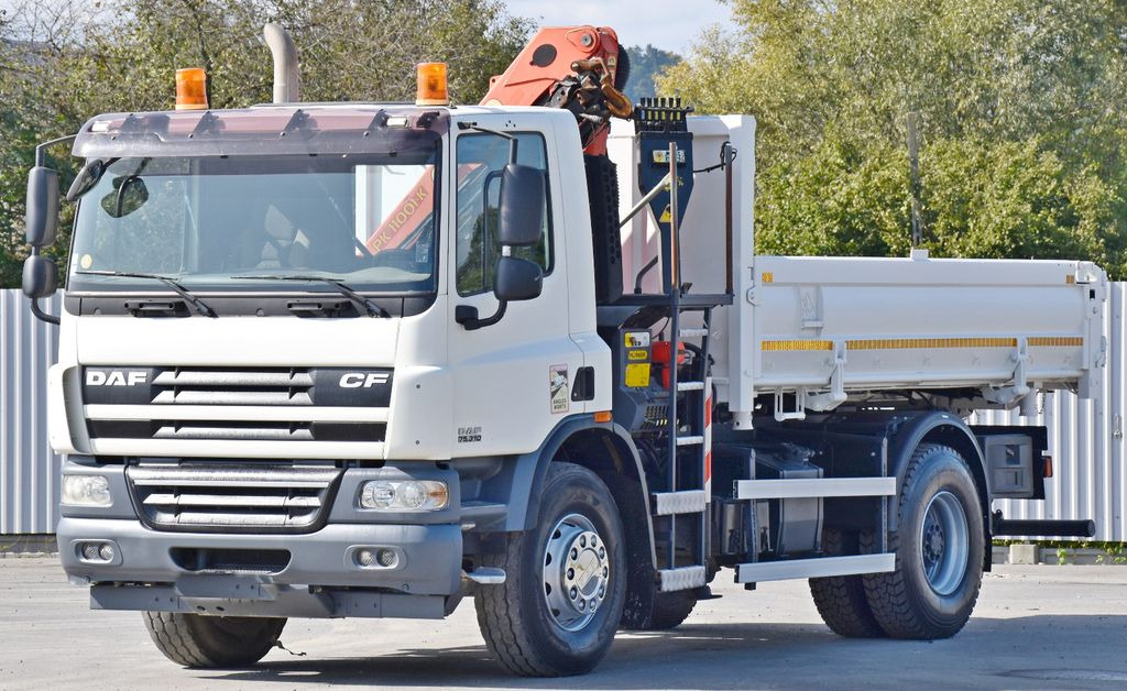 DAF CF 75.310 Kipper 4,30 m + KRAN * TOPZUSTAND DAF CF 75.310 Kipper 4,30 m + KRAN * TOPZUSTAND - شاحنة قلاب, شاحنة كرين: صورة 5 DAF CF 75.310 Kipper 4,30 m + KRAN * TOPZUSTAND DAF CF 75.310 Kipper 4,30 m + KRAN * TOPZUSTAND - شاحنة قلاب, شاحنة كرين: صورة 5