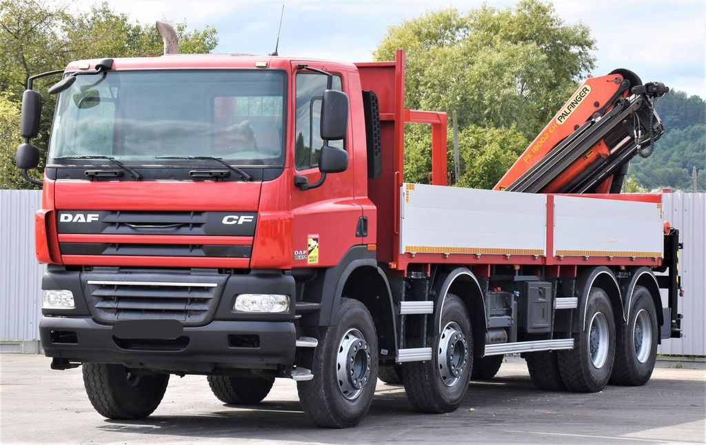 DAF CF 85.410 Pritsche 6,80m + KRAN / FUNK/8x4 DAF CF 85.410 Pritsche 6,80m + KRAN / FUNK/8x4 - شاحنة كرين: صورة 3 DAF CF 85.410 Pritsche 6,80m + KRAN / FUNK/8x4 DAF CF 85.410 Pritsche 6,80m + KRAN / FUNK/8x4 - شاحنة كرين: صورة 3