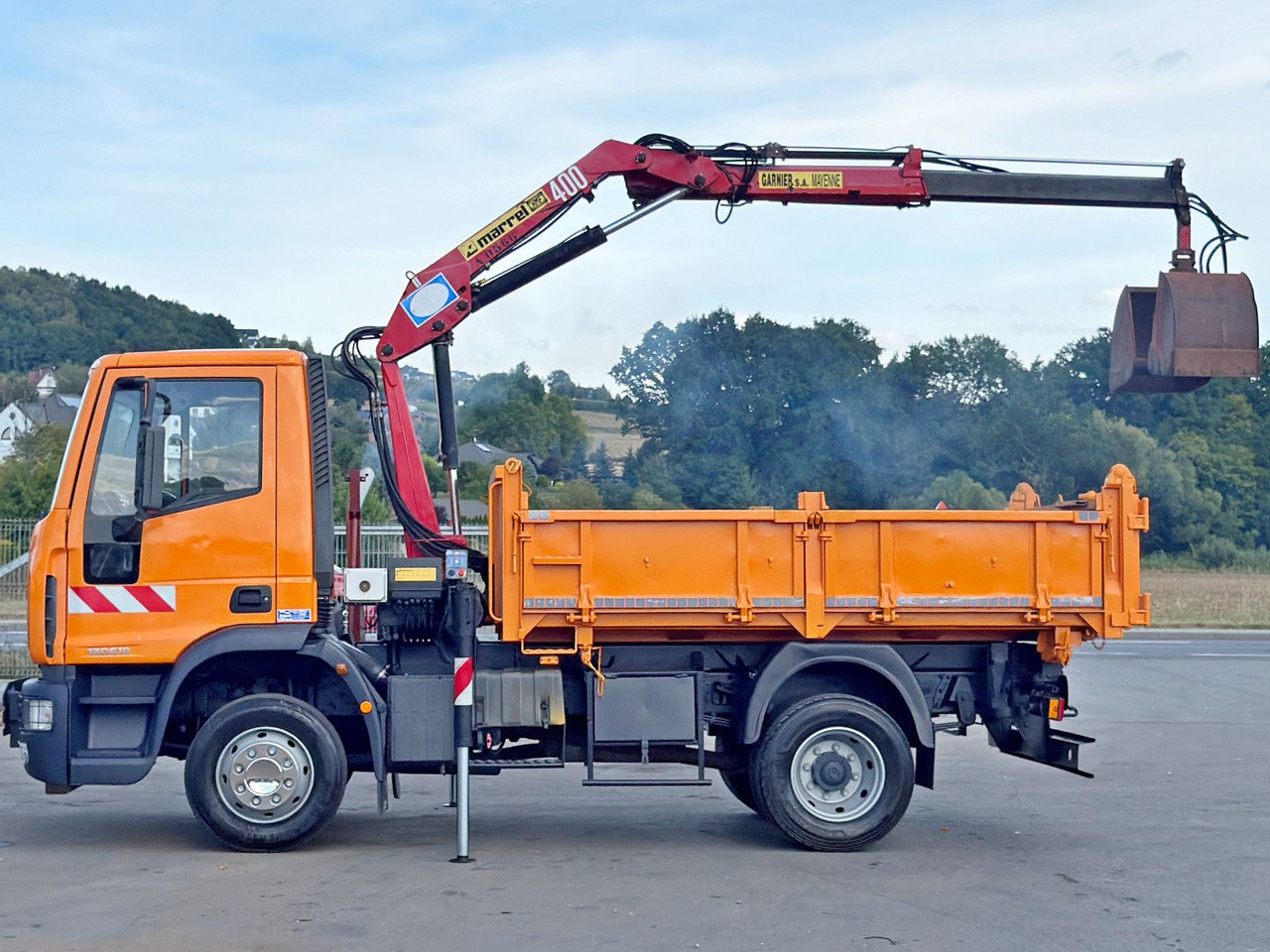 Iveco EUROCARGO 120E18 * HMF 403 K1 * TOPZUSTAND - شاحنة كرين, شاحنة قلاب: صورة 5 Iveco EUROCARGO 120E18 * HMF 403 K1 * TOPZUSTAND - شاحنة كرين, شاحنة قلاب: صورة 5