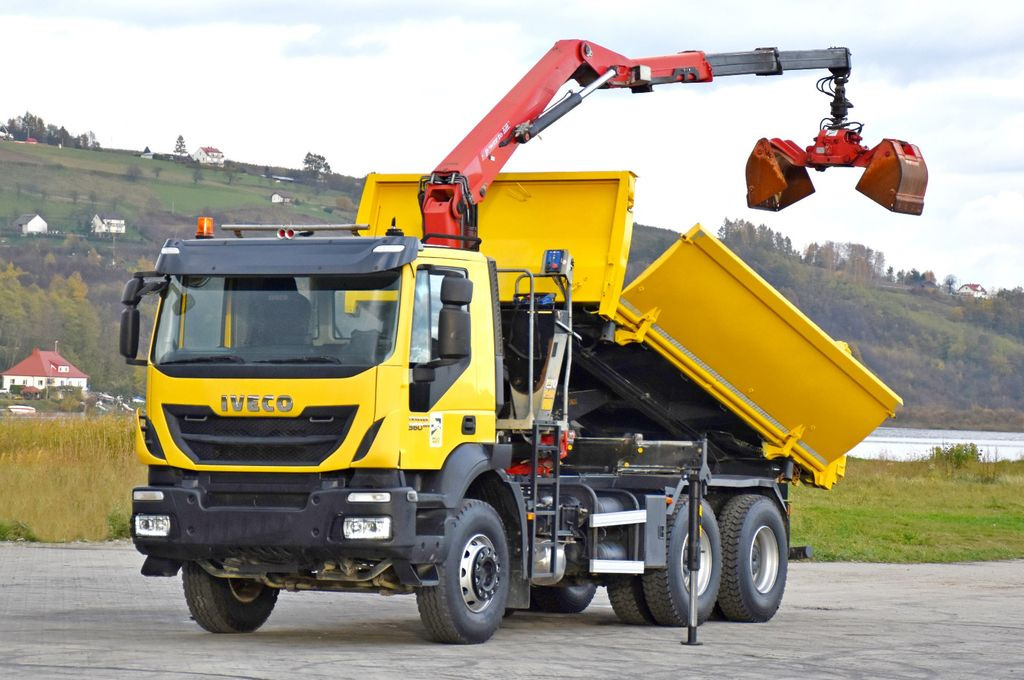 Iveco TRAKKER 360 * Kipper 4,90m* KRAN/FUNK*6x4 - شاحنة قلاب, شاحنة كرين: صورة 3 Iveco TRAKKER 360 * Kipper 4,90m* KRAN/FUNK*6x4 - شاحنة قلاب, شاحنة كرين: صورة 3