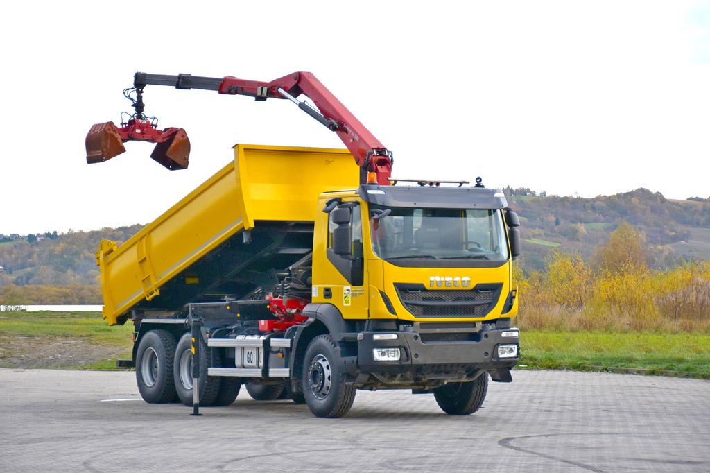 Iveco TRAKKER 360 * Kipper 4,90m* KRAN/FUNK*6x4 - شاحنة كرين, شاحنة قلاب: صورة 2 Iveco TRAKKER 360 * Kipper 4,90m* KRAN/FUNK*6x4 - شاحنة كرين, شاحنة قلاب: صورة 2