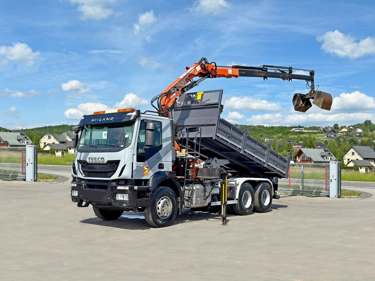 Iveco TRAKKER 410*Kipper 5,20m*ATLAS 165.2E * FUNK/6x4 Iveco TRAKKER 410*Kipper 5,20m*ATLAS 165.2E * FUNK/6x4 - شاحنة قلاب, شاحنة كرين: صورة 2 Iveco TRAKKER 410*Kipper 5,20m*ATLAS 165.2E * FUNK/6x4 Iveco TRAKKER 410*Kipper 5,20m*ATLAS 165.2E * FUNK/6x4 - شاحنة قلاب, شاحنة كرين: صورة 2
