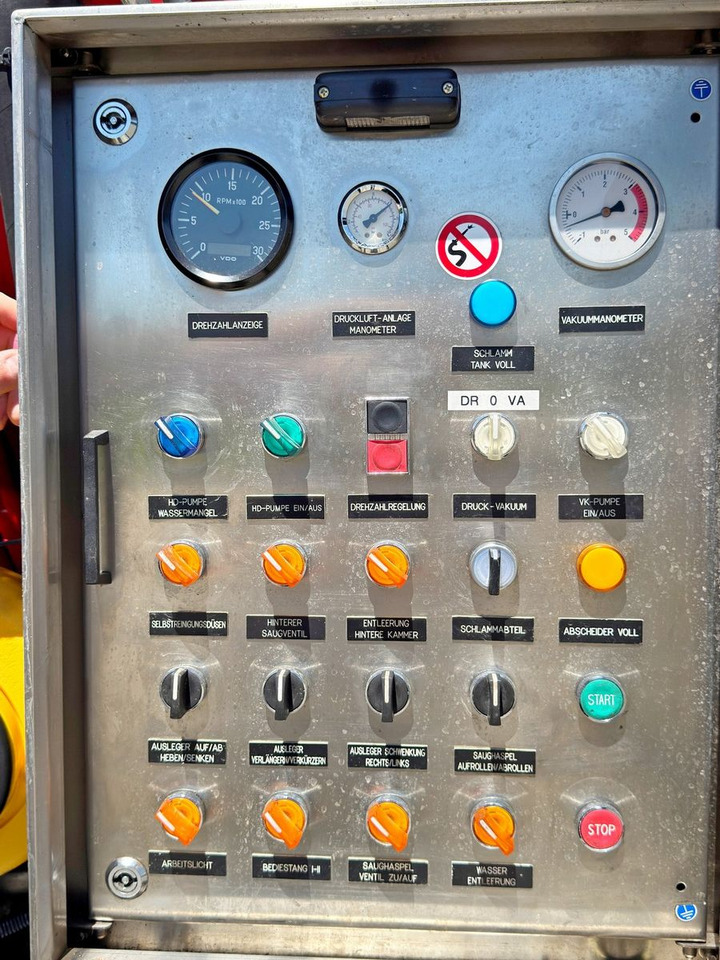 فراغ شاحنة MAN TGA 26.360 * Saug und Spülwagen/CAPPELLOTTO+FUNK: صورة 13