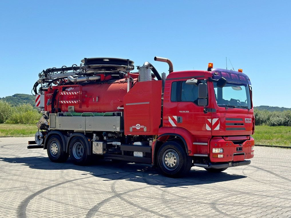 MAN TGA 26.360 * Saug und Spülwagen/CAPPELLOTTO+FUNK - فراغ شاحنة: صورة 2 MAN TGA 26.360 * Saug und Spülwagen/CAPPELLOTTO+FUNK - فراغ شاحنة: صورة 2