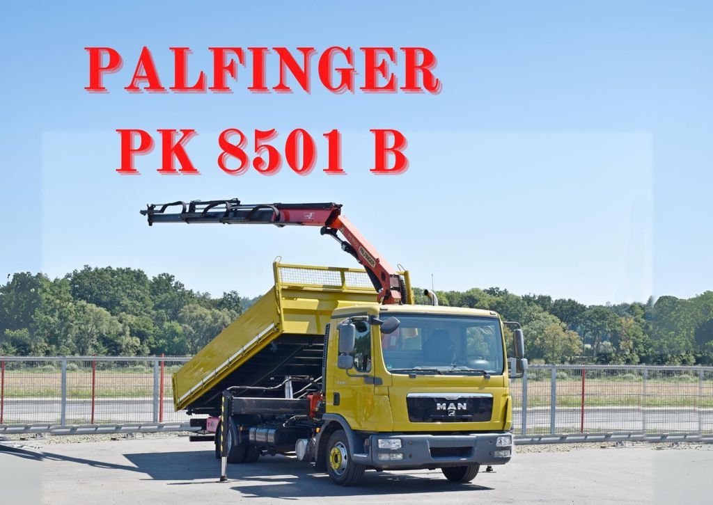 MAN TGL 12.220 Kipper 5,05 m + PK 8501 B *TOPZUSTAND MAN TGL 12.220 Kipper 5,05 m + PK 8501 B *TOPZUSTAND - شاحنة قلاب, شاحنة كرين: صورة 1 MAN TGL 12.220 Kipper 5,05 m + PK 8501 B *TOPZUSTAND MAN TGL 12.220 Kipper 5,05 m + PK 8501 B *TOPZUSTAND - شاحنة قلاب, شاحنة كرين: صورة 1