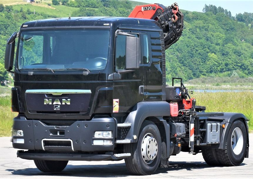 MAN TGS 18.400 Sattelzugmaschine + KRAN /FUNK MAN TGS 18.400 Sattelzugmaschine + KRAN /FUNK - شاحنة كرين, رأس تريلا: صورة 4 MAN TGS 18.400 Sattelzugmaschine + KRAN /FUNK MAN TGS 18.400 Sattelzugmaschine + KRAN /FUNK - شاحنة كرين, رأس تريلا: صورة 4