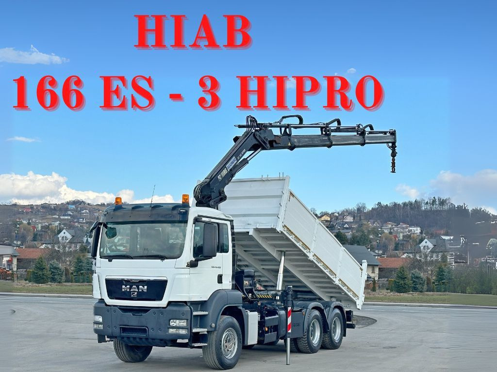 MAN TGS 26.400 * HIAB 166 ES - 3 HIPRO + FUNK * 6x4 MAN TGS 26.400 * HIAB 166 ES - 3 HIPRO + FUNK * 6x4 - شاحنة قلاب, شاحنة كرين: صورة 1 MAN TGS 26.400 * HIAB 166 ES - 3 HIPRO + FUNK * 6x4 MAN TGS 26.400 * HIAB 166 ES - 3 HIPRO + FUNK * 6x4 - شاحنة قلاب, شاحنة كرين: صورة 1