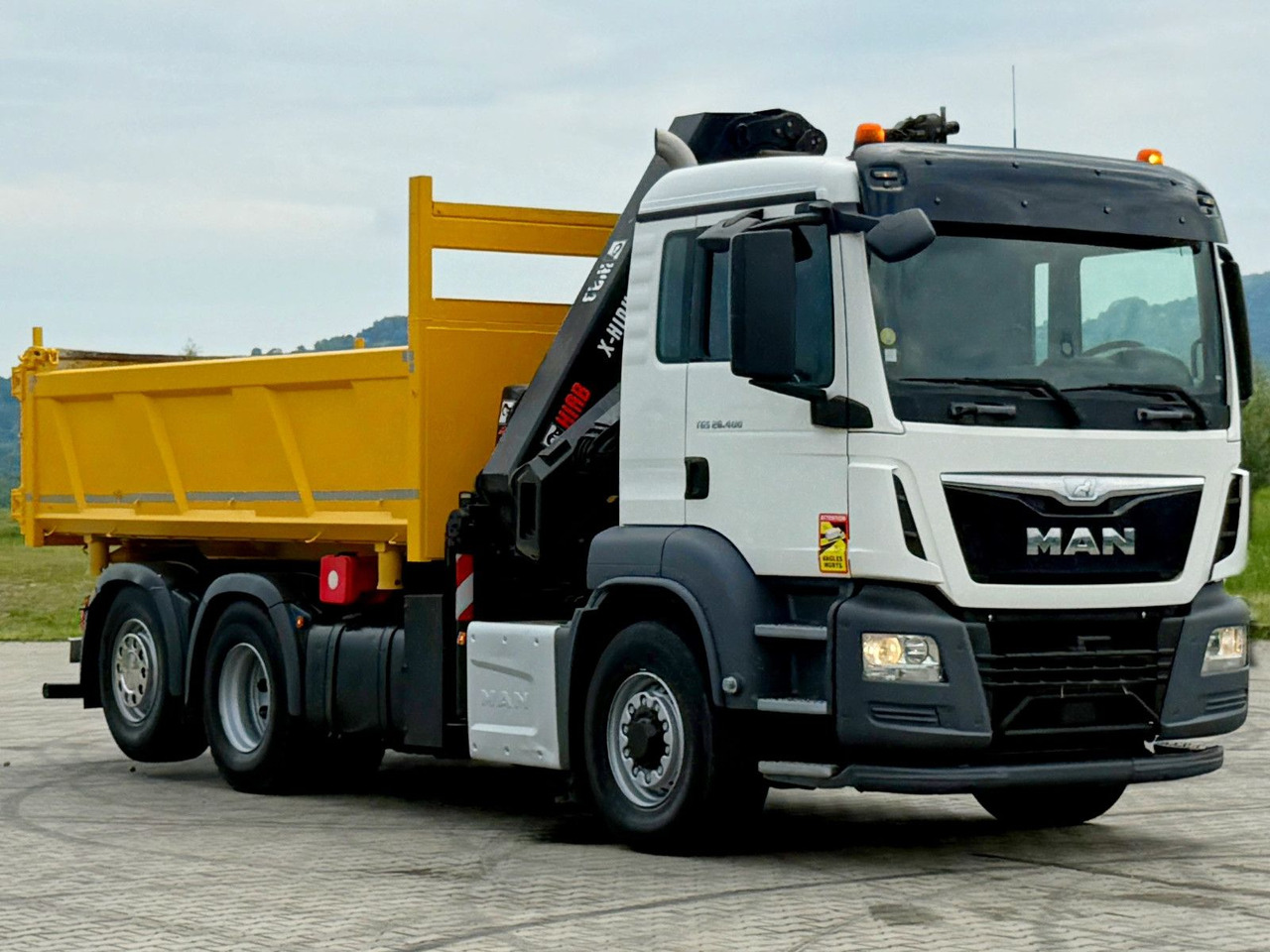 MAN TGS 26.400 * HIAB X-HIDUO 188 E-3 + FUNK * 6x4 - شاحنة كرين: صورة 4 MAN TGS 26.400 * HIAB X-HIDUO 188 E-3 + FUNK * 6x4 - شاحنة كرين: صورة 4