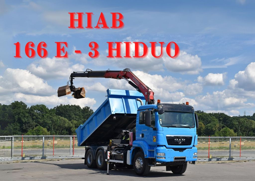 MAN TGS 26.400 Kipper 4,60m*PK F130A.22 + FUNK/6x4 - شاحنة كرين, شاحنة قلاب: صورة 1 MAN TGS 26.400 Kipper 4,60m*PK F130A.22 + FUNK/6x4 - شاحنة كرين, شاحنة قلاب: صورة 1