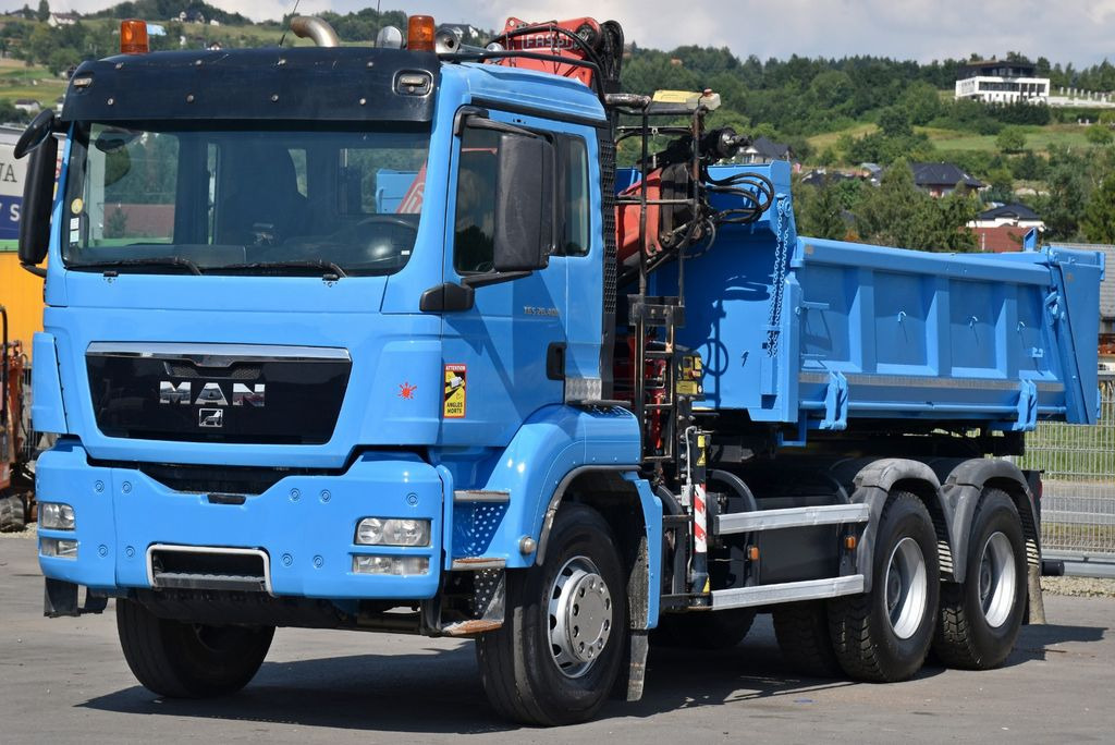 MAN TGS 26.400 Kipper 4,60m*PK F130A.22 + FUNK/6x4 - شاحنة كرين, شاحنة قلاب: صورة 5 MAN TGS 26.400 Kipper 4,60m*PK F130A.22 + FUNK/6x4 - شاحنة كرين, شاحنة قلاب: صورة 5