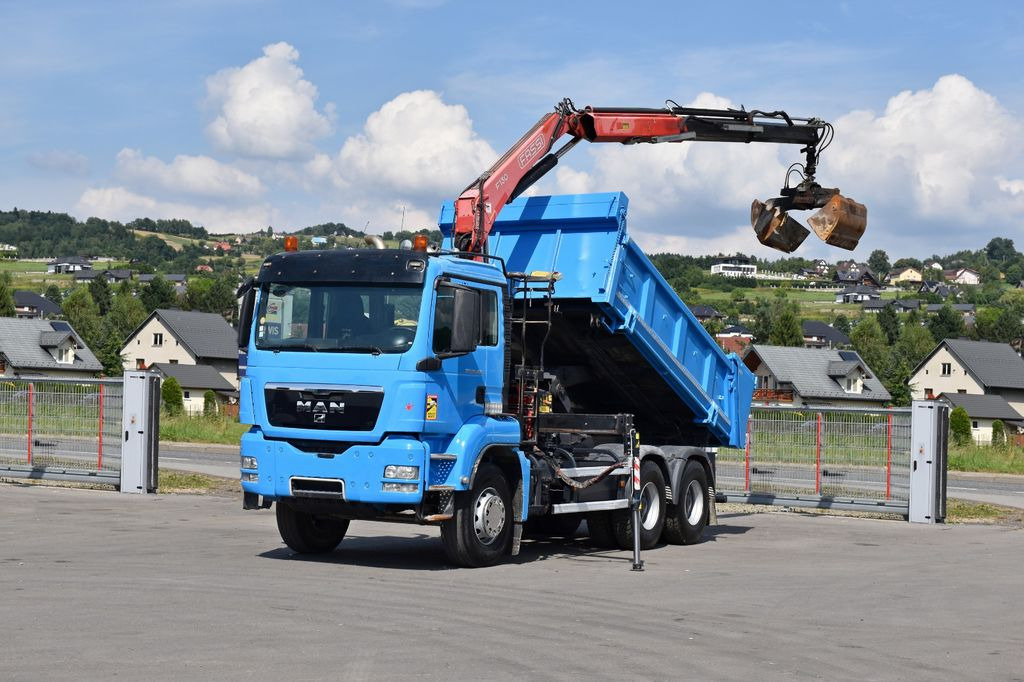 MAN TGS 26.400 Kipper 4,60m*PK F130A.22 + FUNK/6x4 - شاحنة كرين, شاحنة قلاب: صورة 2 MAN TGS 26.400 Kipper 4,60m*PK F130A.22 + FUNK/6x4 - شاحنة كرين, شاحنة قلاب: صورة 2