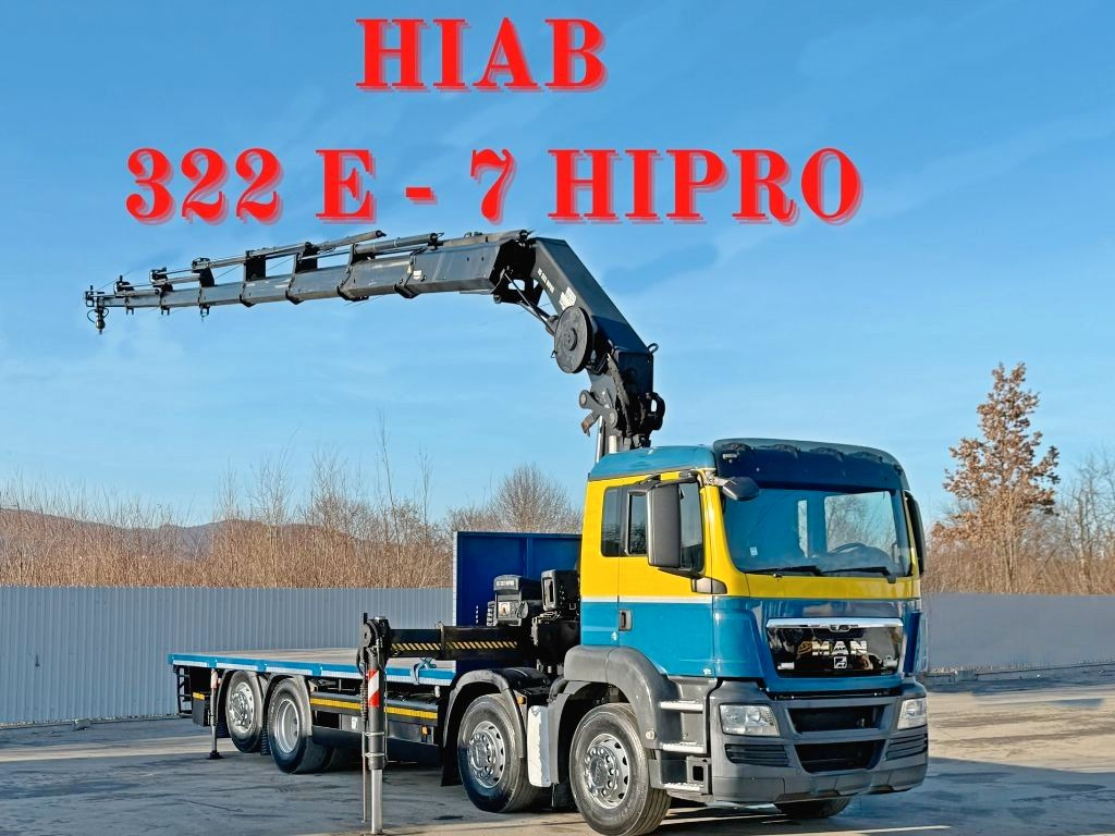 MAN TGS 32.440*Platform 7,20m * HIAB 322 E - 7 HIPRO - شاحنة كرين: صورة 1 MAN TGS 32.440*Platform 7,20m * HIAB 322 E - 7 HIPRO - شاحنة كرين: صورة 1
