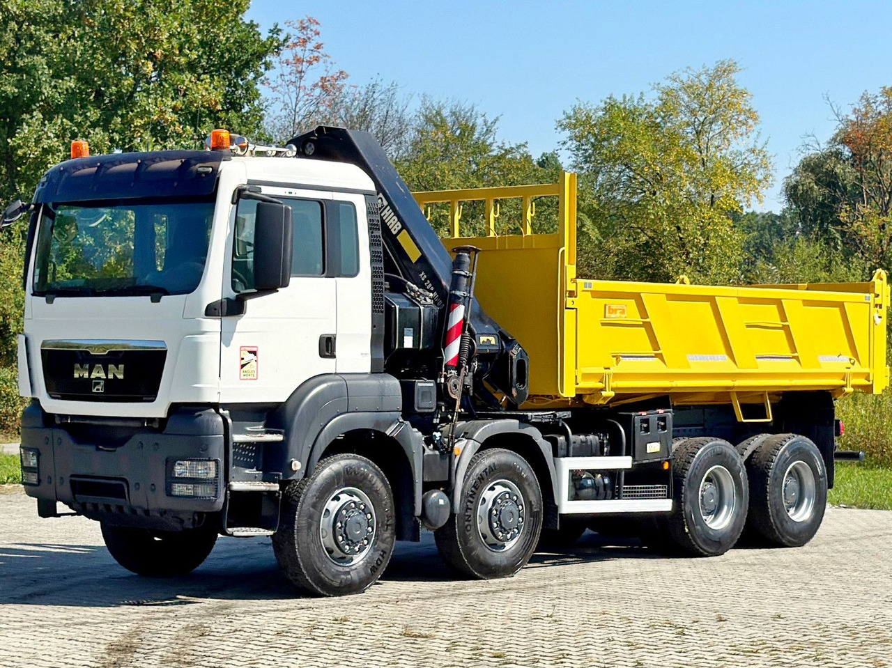 MAN TGS 32.510 * HIAB 288 EP - 5HIDUO/ FUNK * 8x8 - شاحنة قلاب, شاحنة كرين: صورة 5 MAN TGS 32.510 * HIAB 288 EP - 5HIDUO/ FUNK * 8x8 - شاحنة قلاب, شاحنة كرين: صورة 5