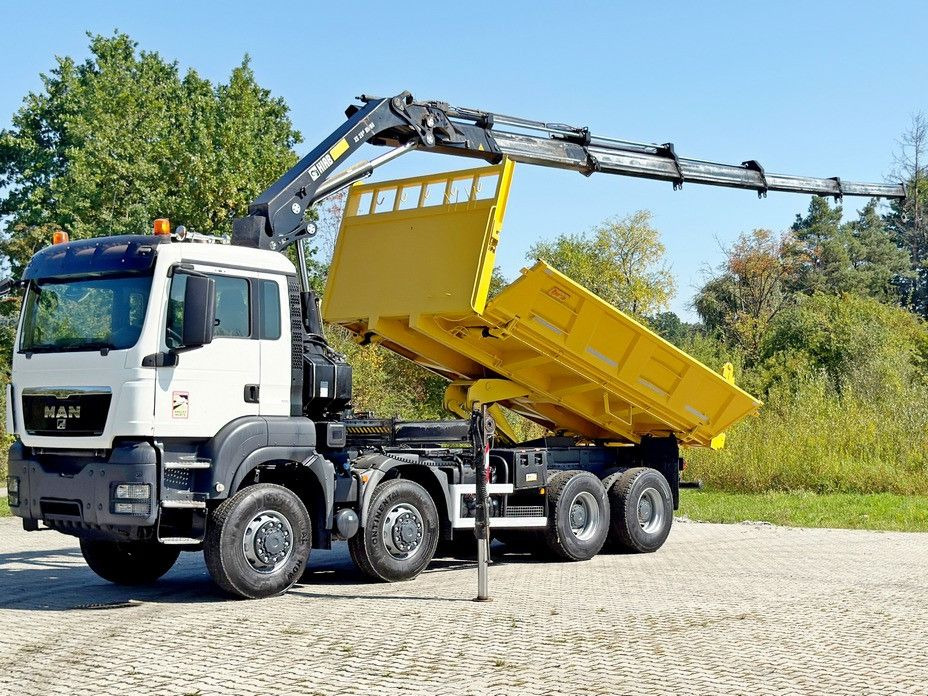MAN TGS 32.510 * HIAB 288 EP - 5HIDUO/ FUNK * 8x8 - شاحنة قلاب, شاحنة كرين: صورة 3 MAN TGS 32.510 * HIAB 288 EP - 5HIDUO/ FUNK * 8x8 - شاحنة قلاب, شاحنة كرين: صورة 3