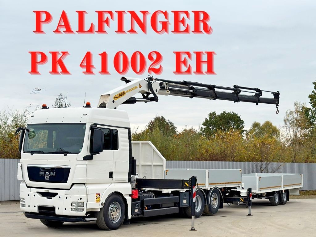 MAN TGX 26.440 * PK 41002-EH + FUNK + Anhänger*TOP - شاحنة كرين: صورة 1 MAN TGX 26.440 * PK 41002-EH + FUNK + Anhänger*TOP - شاحنة كرين: صورة 1
