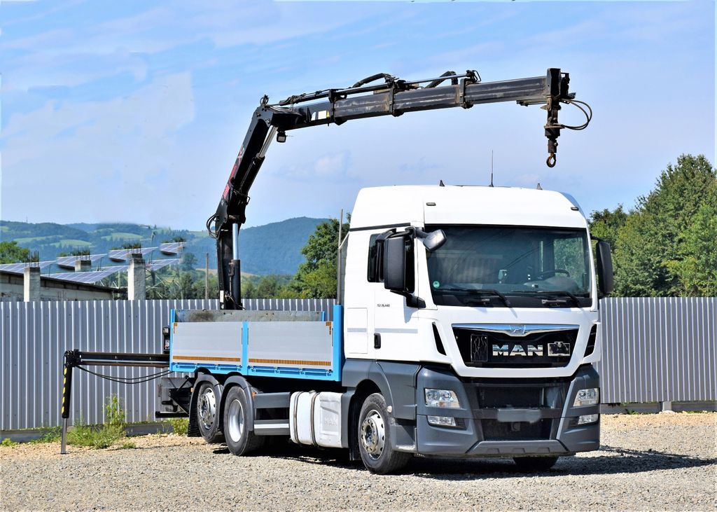 MAN TGX 26.440 Pritsche 6,20 m+HIAB 122 HIDUO/FUNK - شاحنة كرين: صورة 2 MAN TGX 26.440 Pritsche 6,20 m+HIAB 122 HIDUO/FUNK - شاحنة كرين: صورة 2