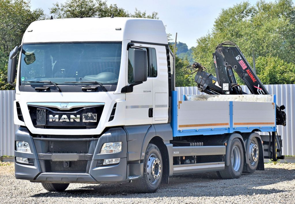 MAN TGX 26.440 Pritsche 6,20 m+HIAB 122 HIDUO/FUNK - شاحنة كرين: صورة 3 MAN TGX 26.440 Pritsche 6,20 m+HIAB 122 HIDUO/FUNK - شاحنة كرين: صورة 3