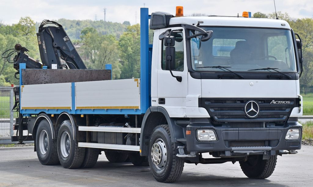 Mercedes-Benz ACTROS 2632 * HIAB 144BS-2HIDUO+FUNK / 6x4 - شاحنة كرين: صورة 3 Mercedes-Benz ACTROS 2632 * HIAB 144BS-2HIDUO+FUNK / 6x4 - شاحنة كرين: صورة 3