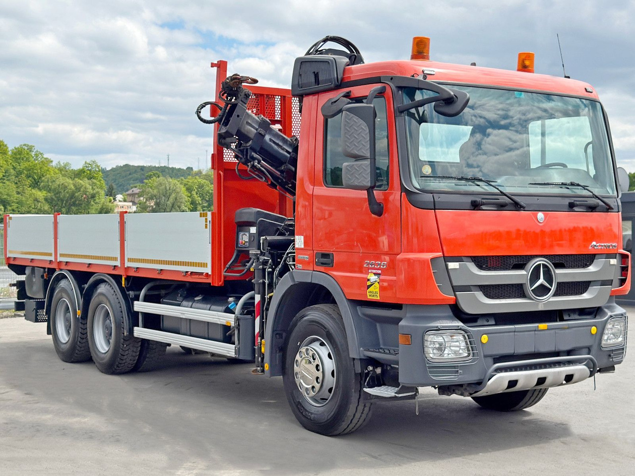 Mercedes-Benz ACTROS 2636*HIAB 122 BS-2 HIDUO + FUNK/6x4 * TOP - شاحنة كرين: صورة 4 Mercedes-Benz ACTROS 2636*HIAB 122 BS-2 HIDUO + FUNK/6x4 * TOP - شاحنة كرين: صورة 4