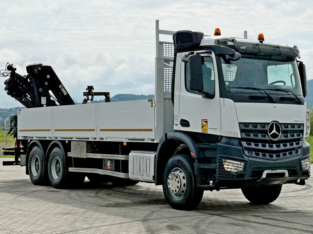 Mercedes-Benz ACTROS 2636 * HIAB 211 E-6 HIDUO/FUNK *6x4 - شاحنة كرين: صورة 3 Mercedes-Benz ACTROS 2636 * HIAB 211 E-6 HIDUO/FUNK *6x4 - شاحنة كرين: صورة 3