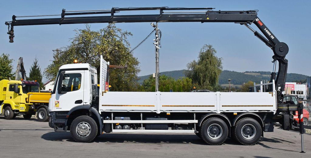 Mercedes-Benz ACTROS 2636 *HIAB X-HIDUO 188 ES-4/FUNK + * 6x4 - شاحنة كرين, شاحنات مسطحة: صورة 5 Mercedes-Benz ACTROS 2636 *HIAB X-HIDUO 188 ES-4/FUNK + * 6x4 - شاحنة كرين, شاحنات مسطحة: صورة 5
