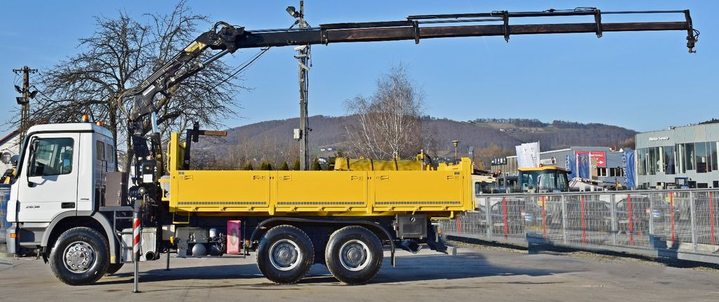 Mercedes-Benz ACTROS 2636 * TEREX 165.2E - A4 + FUNK/6x4 - شاحنة كرين, شاحنة قلاب: صورة 5 Mercedes-Benz ACTROS 2636 * TEREX 165.2E - A4 + FUNK/6x4 - شاحنة كرين, شاحنة قلاب: صورة 5