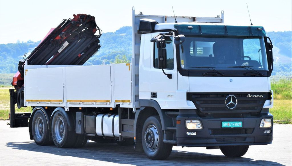 Mercedes-Benz ACTROS 2641 * PK 29002 +JIB PJ060/FUNK* 6x4 - شاحنة كرين, شاحنات مسطحة: صورة 3 Mercedes-Benz ACTROS 2641 * PK 29002 +JIB PJ060/FUNK* 6x4 - شاحنة كرين, شاحنات مسطحة: صورة 3