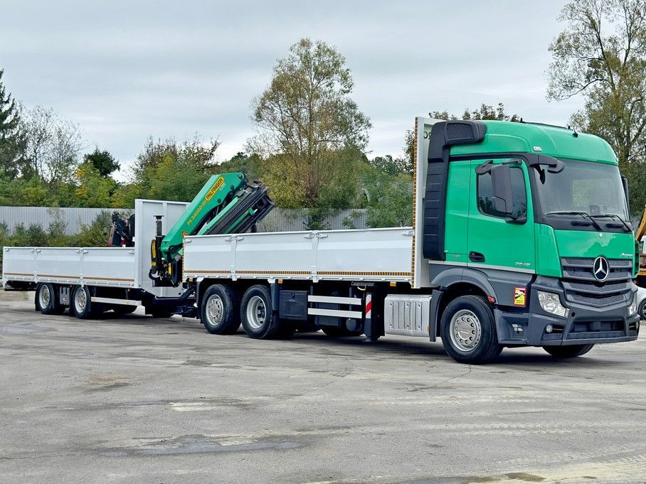 Mercedes-Benz ACTROS 2645* PK 34002 - SH C/FUNK+Anhänger* TOP - شاحنة كرين: صورة 4 Mercedes-Benz ACTROS 2645* PK 34002 - SH C/FUNK+Anhänger* TOP - شاحنة كرين: صورة 4