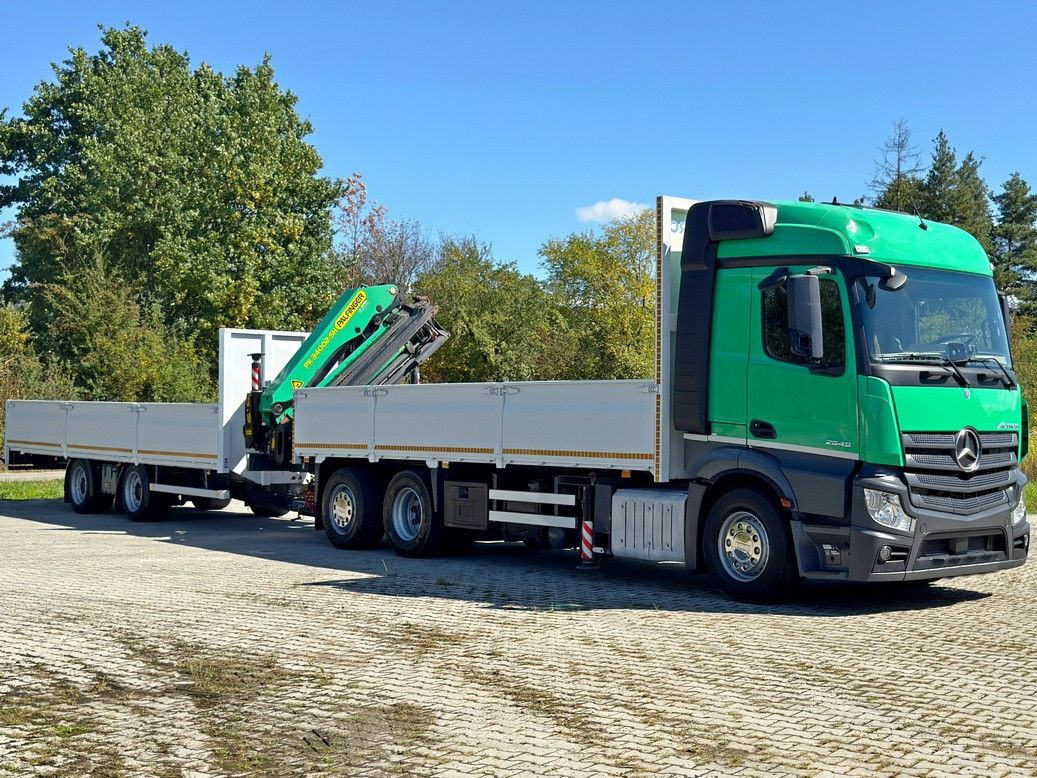 Mercedes-Benz ACTROS 2654* PK 34002 - SH C/FUNK+Anhänger* TOP - شاحنة كرين: صورة 3 Mercedes-Benz ACTROS 2654* PK 34002 - SH C/FUNK+Anhänger* TOP - شاحنة كرين: صورة 3