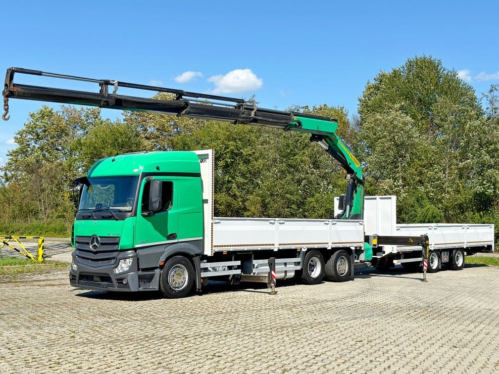 Mercedes-Benz ACTROS 2654* PK 34002 - SH C/FUNK+Anhänger* TOP - شاحنة كرين: صورة 2 Mercedes-Benz ACTROS 2654* PK 34002 - SH C/FUNK+Anhänger* TOP - شاحنة كرين: صورة 2