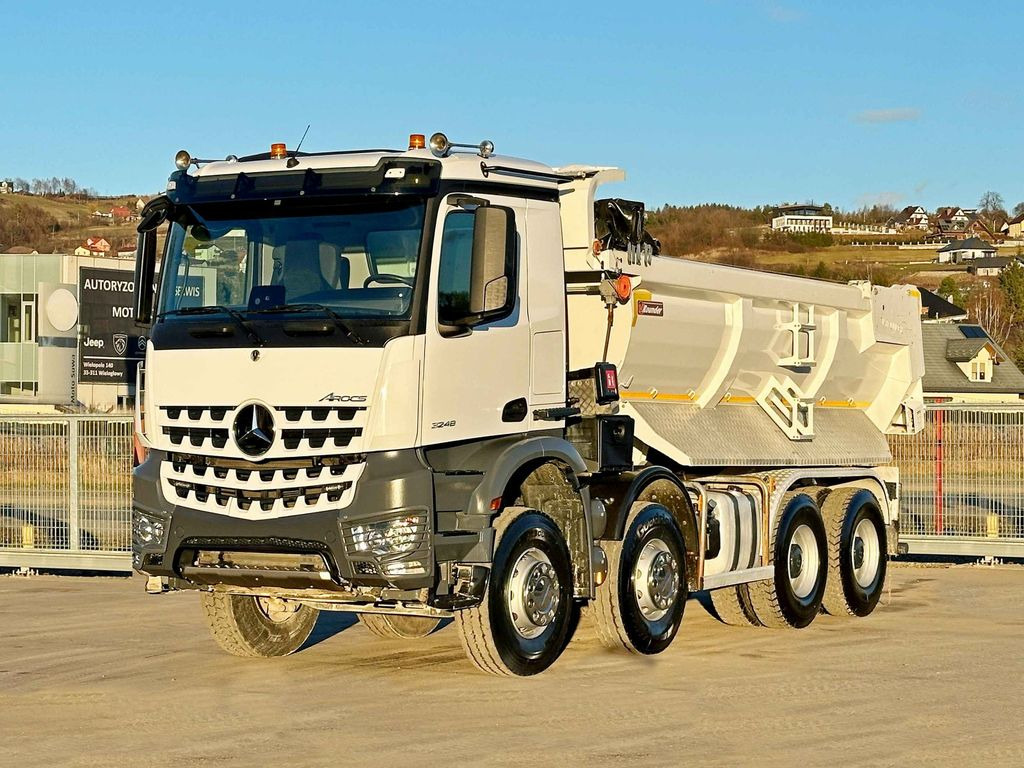 Mercedes-Benz AROCS 3248 * KIPPER * 8x4 * TOPZUSTAND - شاحنة قلاب, شاحنة كرين: صورة 2 Mercedes-Benz AROCS 3248 * KIPPER * 8x4 * TOPZUSTAND - شاحنة قلاب, شاحنة كرين: صورة 2