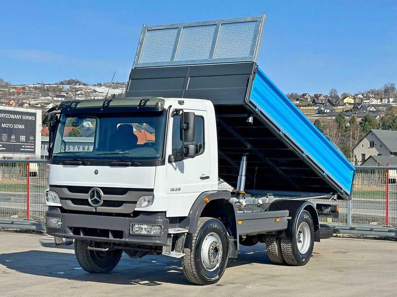 Mercedes-Benz AXOR 1629 * KIPPER 4,80 m * 4x4 * TOPZUSTAND - شاحنة قلاب, شاحنة كرين: صورة 2 Mercedes-Benz AXOR 1629 * KIPPER 4,80 m * 4x4 * TOPZUSTAND - شاحنة قلاب, شاحنة كرين: صورة 2