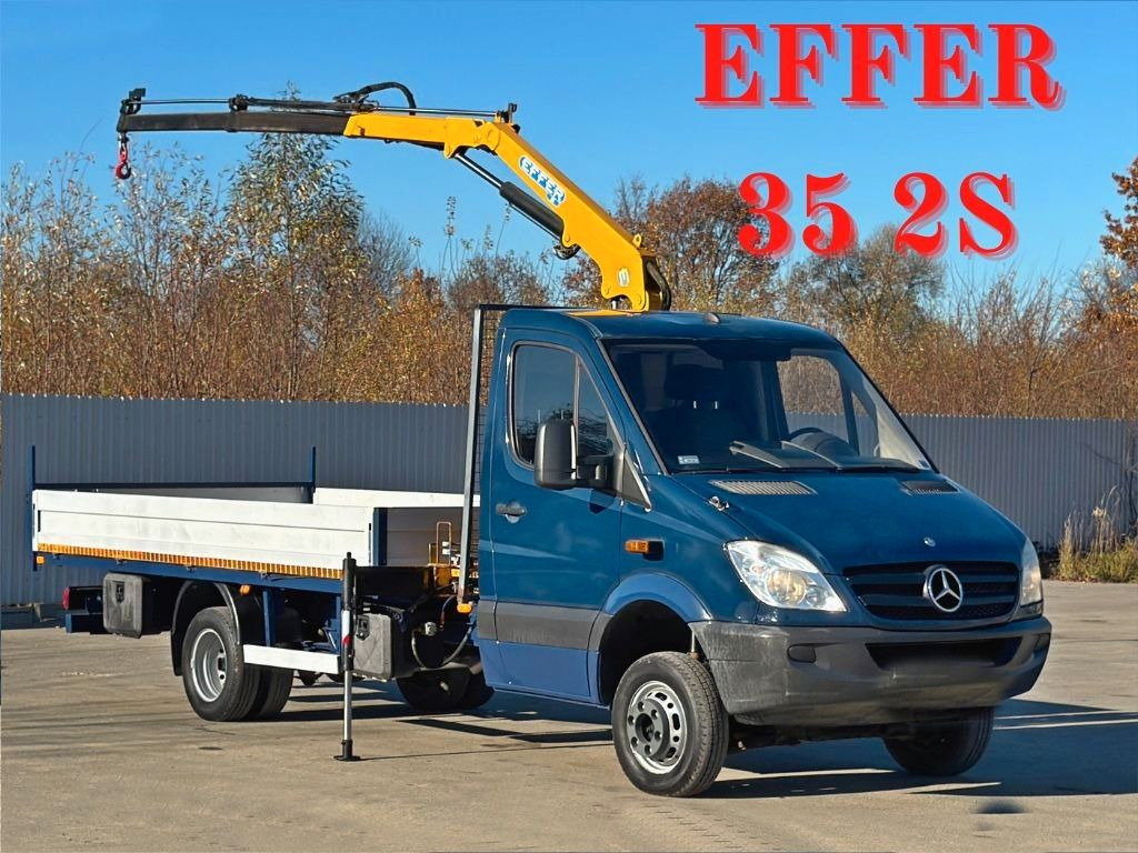 Mercedes-Benz Sprinter 516 CDI * EFFER 35 2S * TOP - شاحنة توصيل مفتوحة: صورة 1 Mercedes-Benz Sprinter 516 CDI * EFFER 35 2S * TOP - شاحنة توصيل مفتوحة: صورة 1