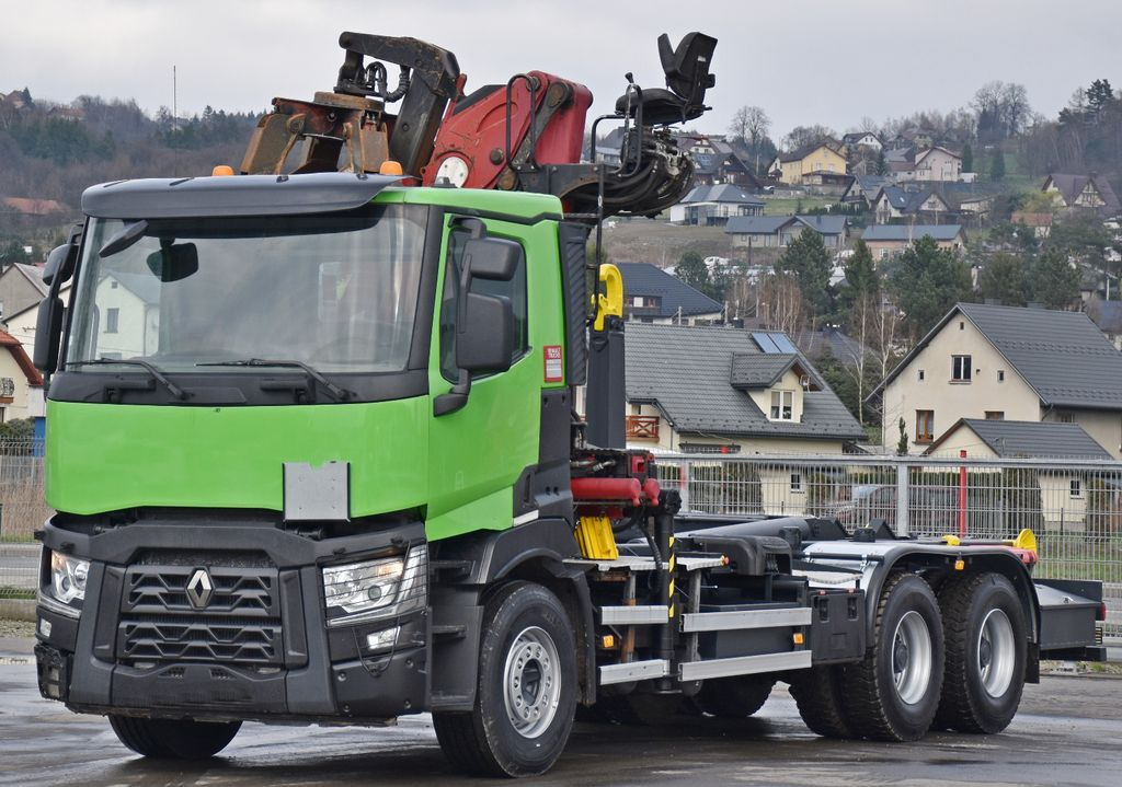 Renault C430* ABROLLKIPPER *LIV 170Z 78 * 6x4 - شاحنة برافعة خطافية, شاحنة كرين: صورة 4 Renault C430* ABROLLKIPPER *LIV 170Z 78 * 6x4 - شاحنة برافعة خطافية, شاحنة كرين: صورة 4