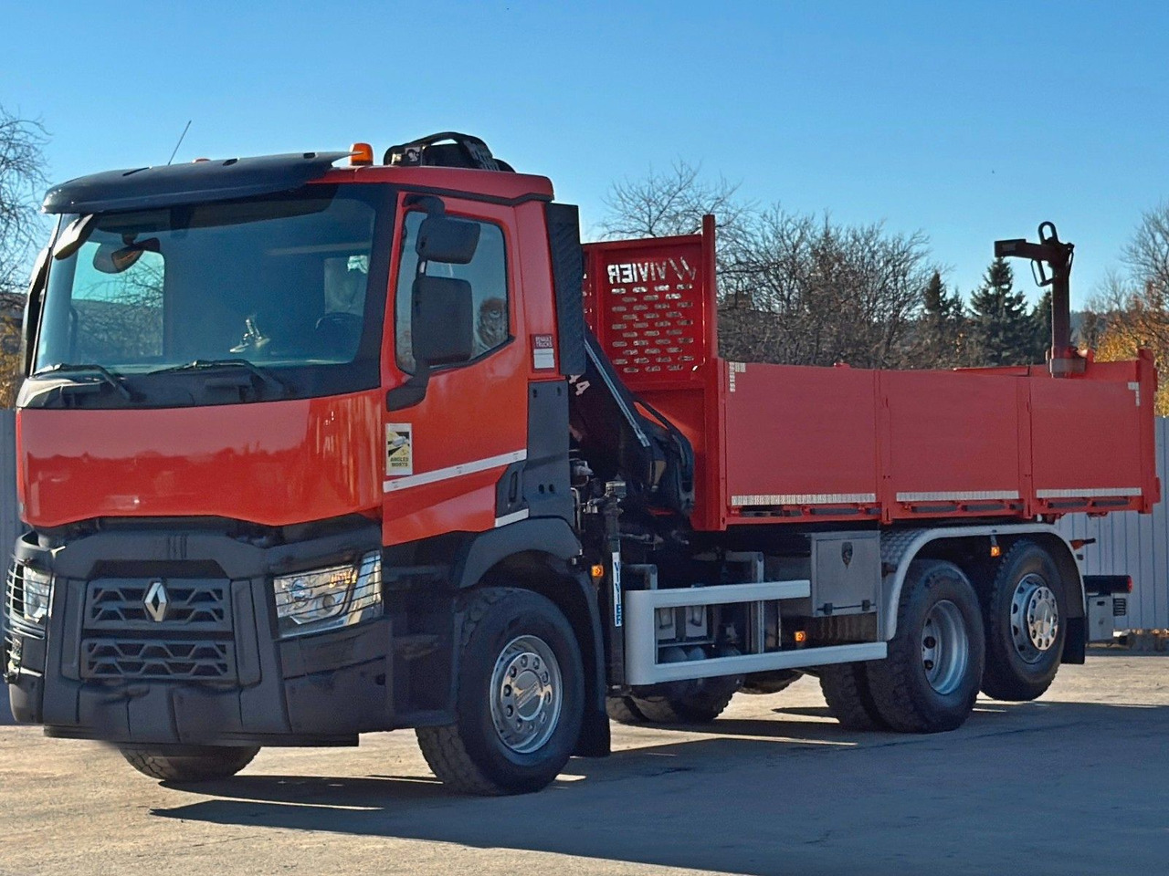 Renault C430 * HIAB 144 BS - 3 HIDUO+ FUNK/ 6x2 - شاحنة كرين: صورة 4 Renault C430 * HIAB 144 BS - 3 HIDUO+ FUNK/ 6x2 - شاحنة كرين: صورة 4