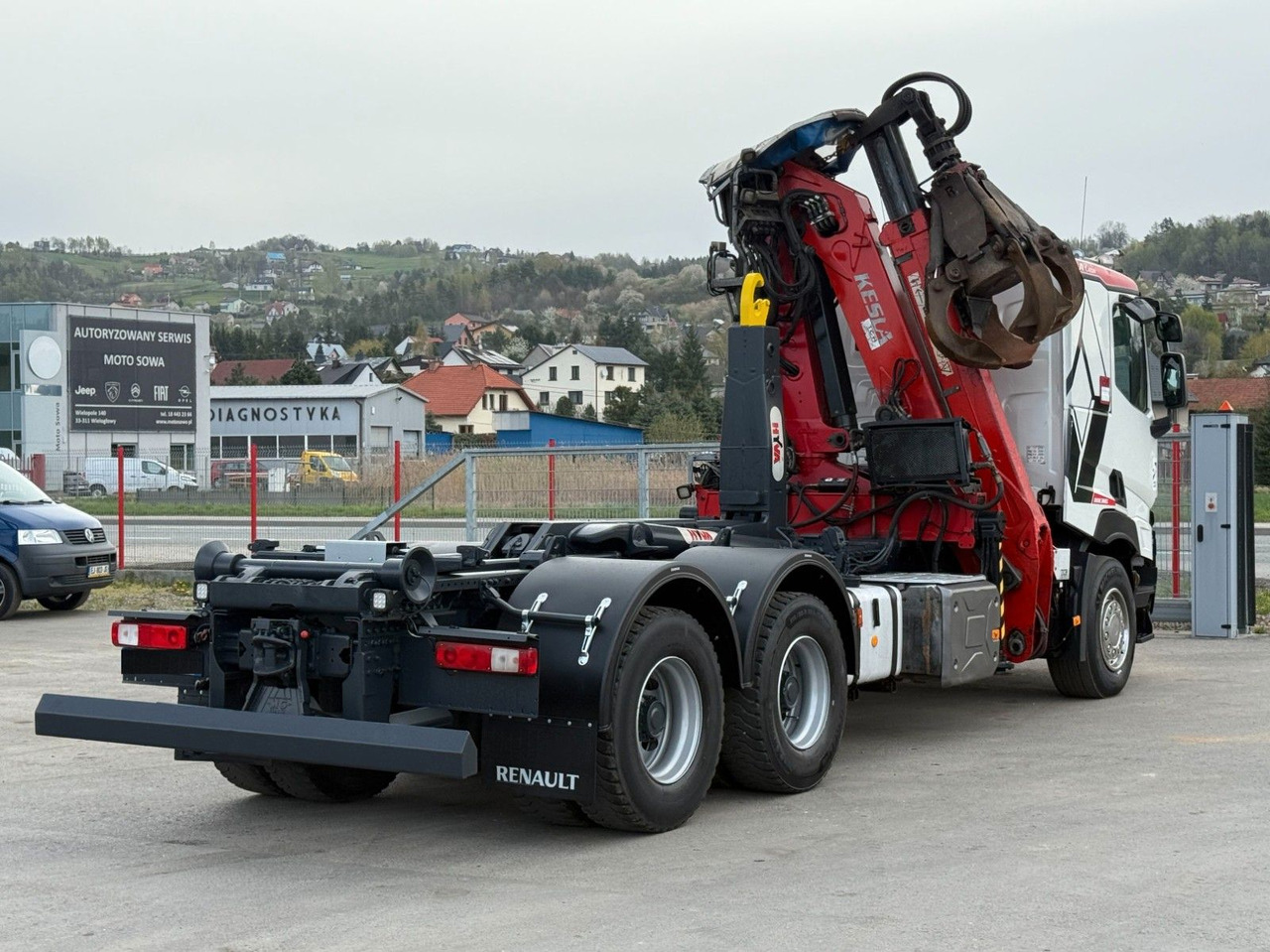 شاحنة برافعة خطافية, شاحنة كرين Renault C520 * ABROLLKIPPER 4,80 m * KESLA * 6x4!: صورة 6 شاحنة برافعة خطافية, شاحنة كرين Renault C520 * ABROLLKIPPER 4,80 m * KESLA * 6x4!: صورة 6