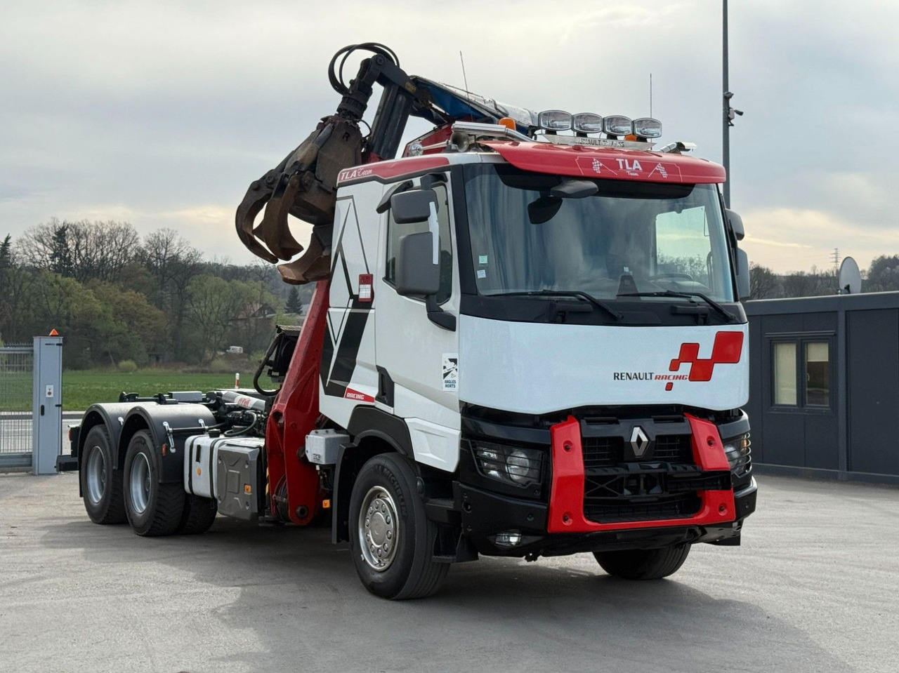 Renault C520 * ABROLLKIPPER 4,80 m * KESLA * 6x4! - شاحنة برافعة خطافية, شاحنة كرين: صورة 4 Renault C520 * ABROLLKIPPER 4,80 m * KESLA * 6x4! - شاحنة برافعة خطافية, شاحنة كرين: صورة 4