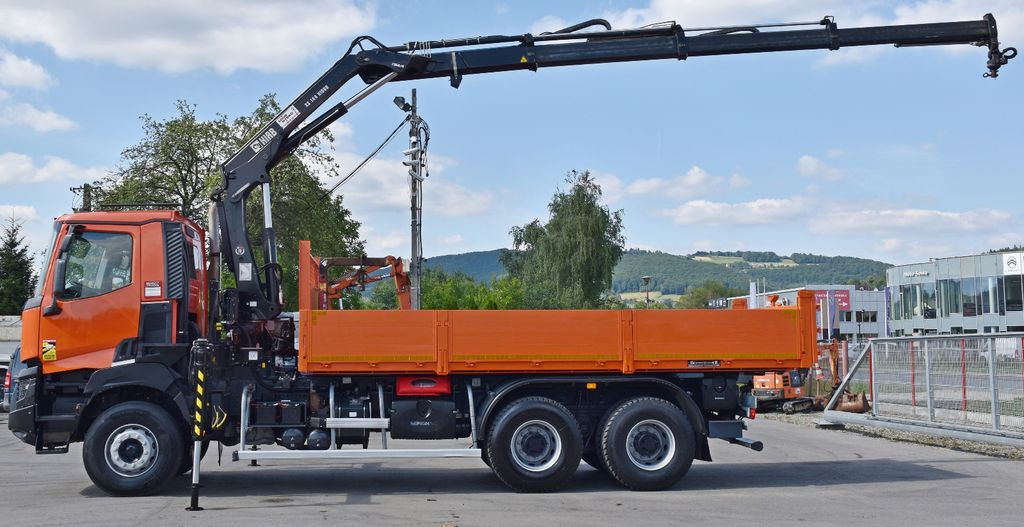 Renault K 430 * HIAB 144 B-3 HIDUO + FUNK / 6x4 - شاحنة كرين, شاحنة قلاب: صورة 5 Renault K 430 * HIAB 144 B-3 HIDUO + FUNK / 6x4 - شاحنة كرين, شاحنة قلاب: صورة 5