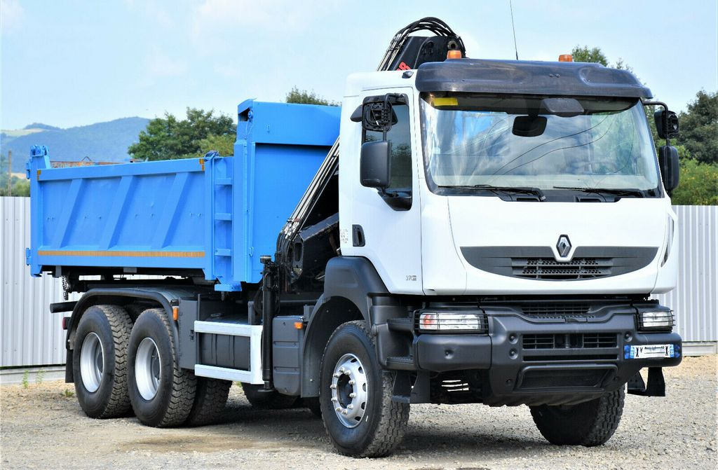 Renault KERAX 370 DXI* HIAB 122B-3 HIDUO/FUNK * 6x4 - شاحنة كرين, شاحنة قلاب: صورة 4 Renault KERAX 370 DXI* HIAB 122B-3 HIDUO/FUNK * 6x4 - شاحنة كرين, شاحنة قلاب: صورة 4