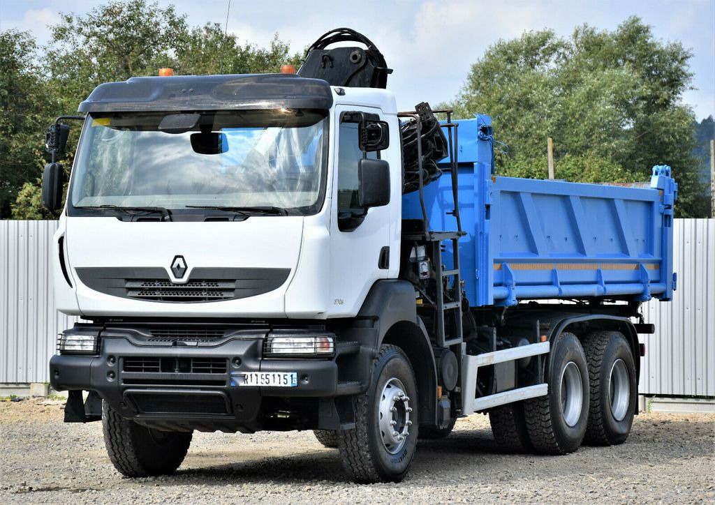 Renault KERAX 370 DXI* HIAB 122B-3 HIDUO/FUNK * 6x4 - شاحنة كرين, شاحنة قلاب: صورة 5 Renault KERAX 370 DXI* HIAB 122B-3 HIDUO/FUNK * 6x4 - شاحنة كرين, شاحنة قلاب: صورة 5
