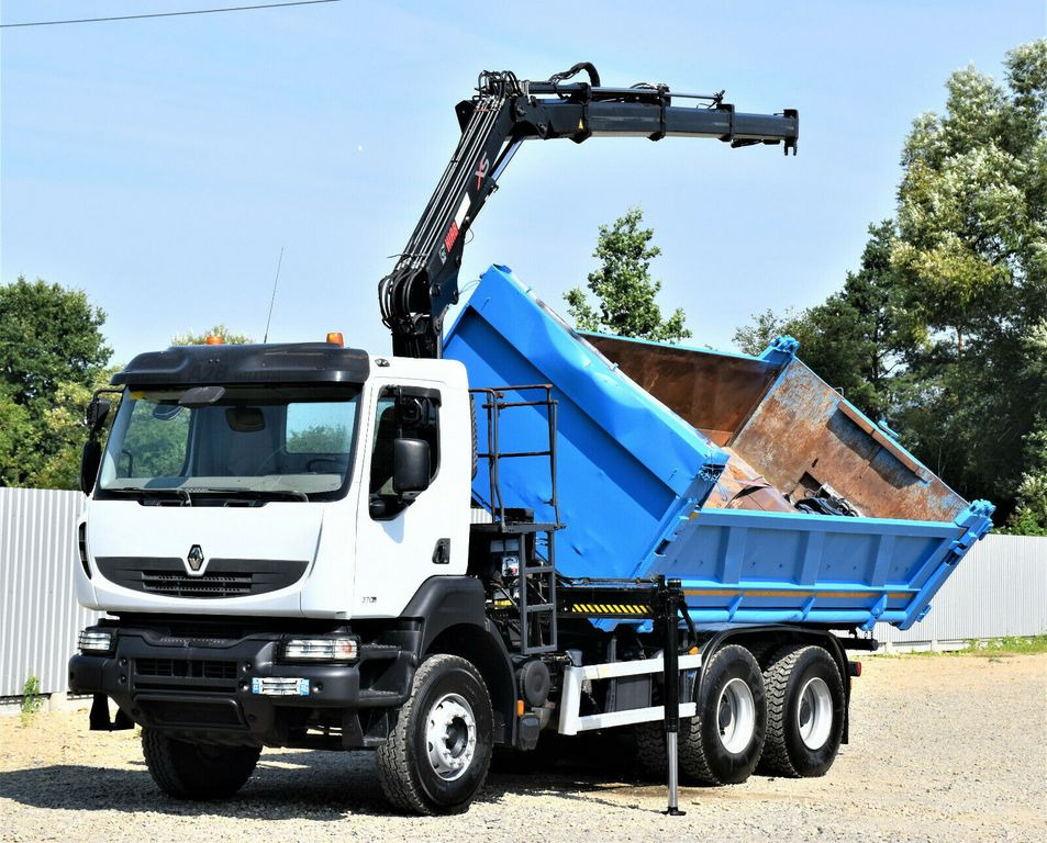 Renault KERAX 370 DXI* HIAB 122B-3 HIDUO/FUNK * 6x4 - شاحنة قلاب, شاحنة كرين: صورة 3 Renault KERAX 370 DXI* HIAB 122B-3 HIDUO/FUNK * 6x4 - شاحنة قلاب, شاحنة كرين: صورة 3