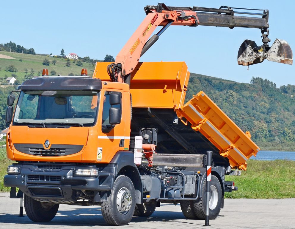 Renault KERAX 370 DXI* KIPPER 3,70m *PK 15500 + FUNK*TOP - شاحنة كرين, شاحنة قلاب: صورة 3 Renault KERAX 370 DXI* KIPPER 3,70m *PK 15500 + FUNK*TOP - شاحنة كرين, شاحنة قلاب: صورة 3