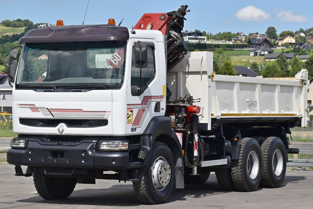 Renault KERAX 420 DXI* HMF 1563 K3 + FUNK/6x4 - شاحنة قلاب: صورة 5 Renault KERAX 420 DXI* HMF 1563 K3 + FUNK/6x4 - شاحنة قلاب: صورة 5