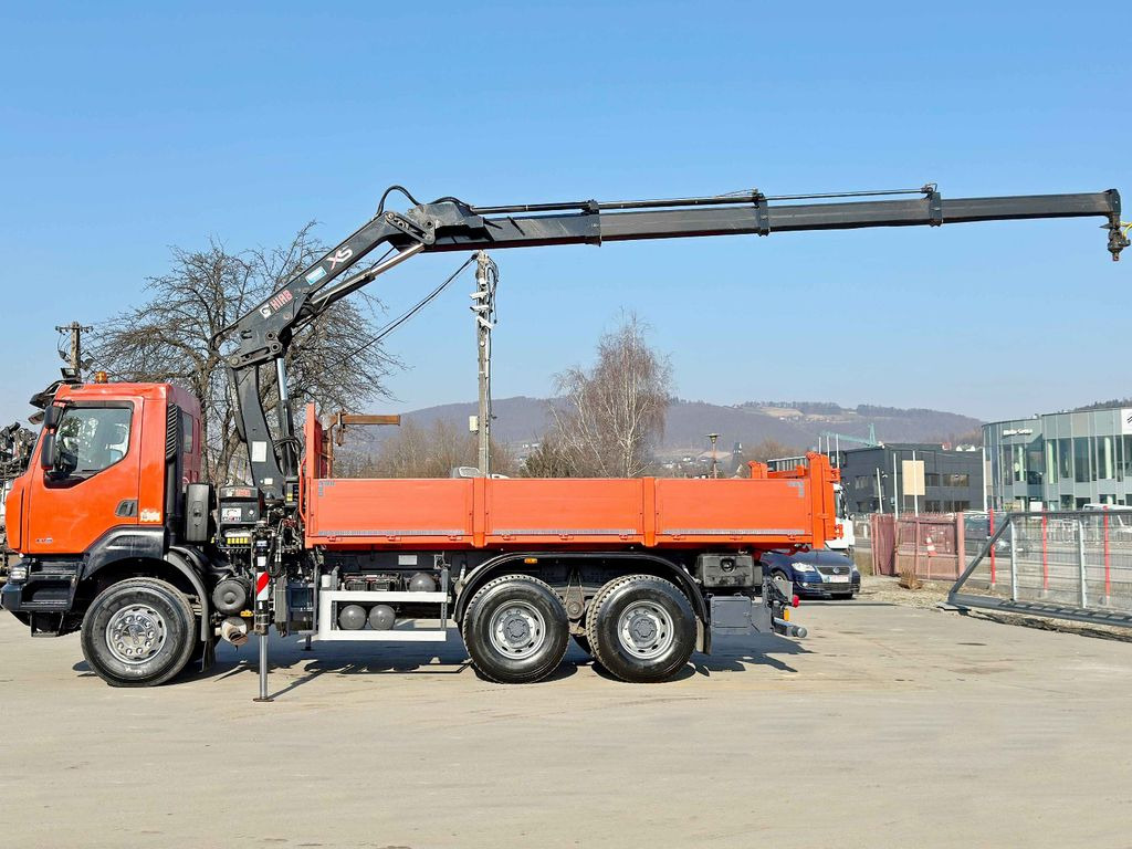 Renault KERAX 430* HIAB 144 E-3 HIDUO + FUNK / 6x4 - شاحنة قلاب, شاحنة كرين: صورة 5 Renault KERAX 430* HIAB 144 E-3 HIDUO + FUNK / 6x4 - شاحنة قلاب, شاحنة كرين: صورة 5